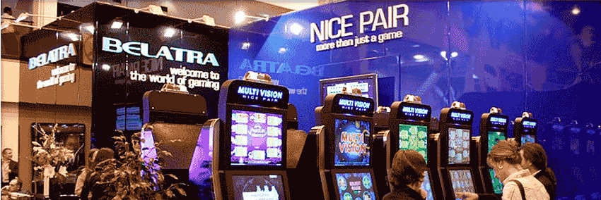 Автоматы казино Белатра на мировой выставке